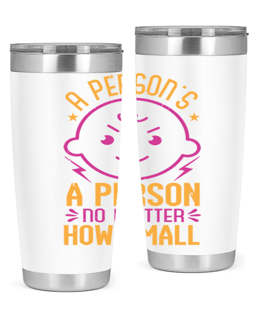 A person is a person no matter how small Style 39#- baby shower- tumbler