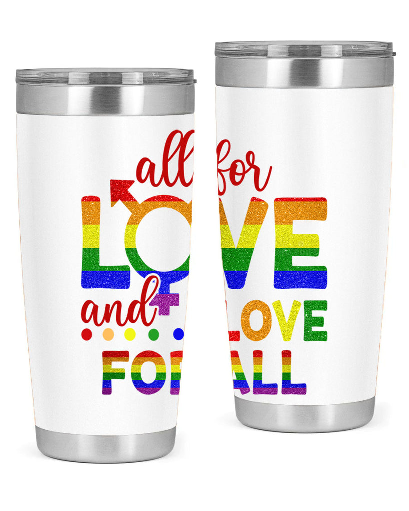 All For Love Love For All Lgbt Design 45#- lgbt- Tumbler