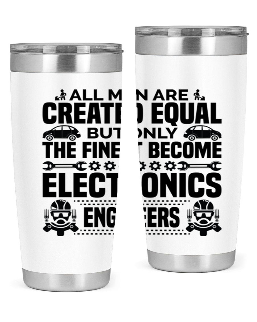 All men are created Style 21#- engineer- tumbler