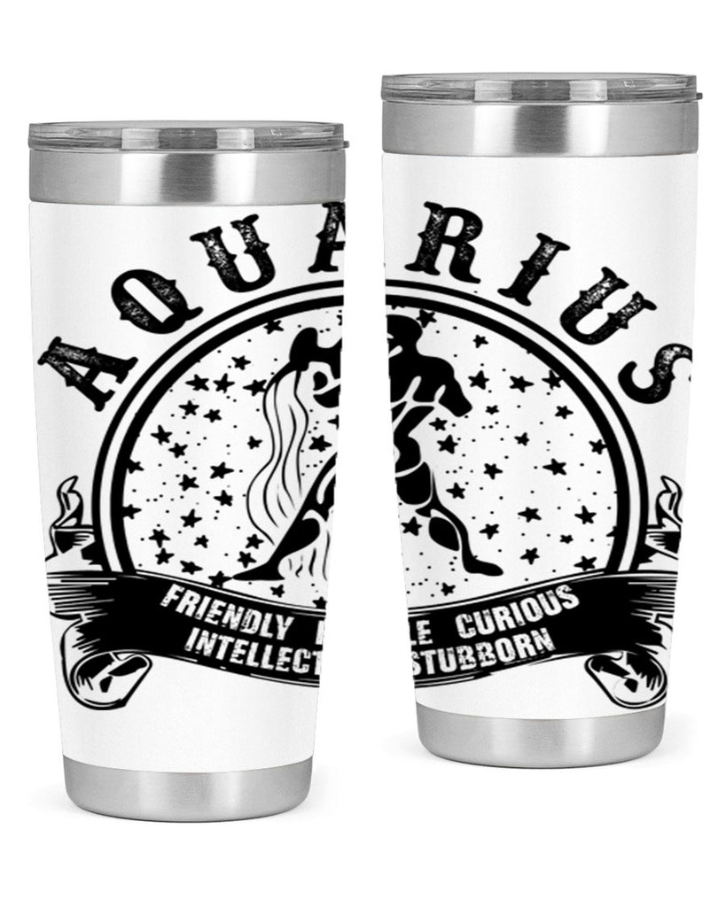 Aquarius 42#- zodiac- Tumbler