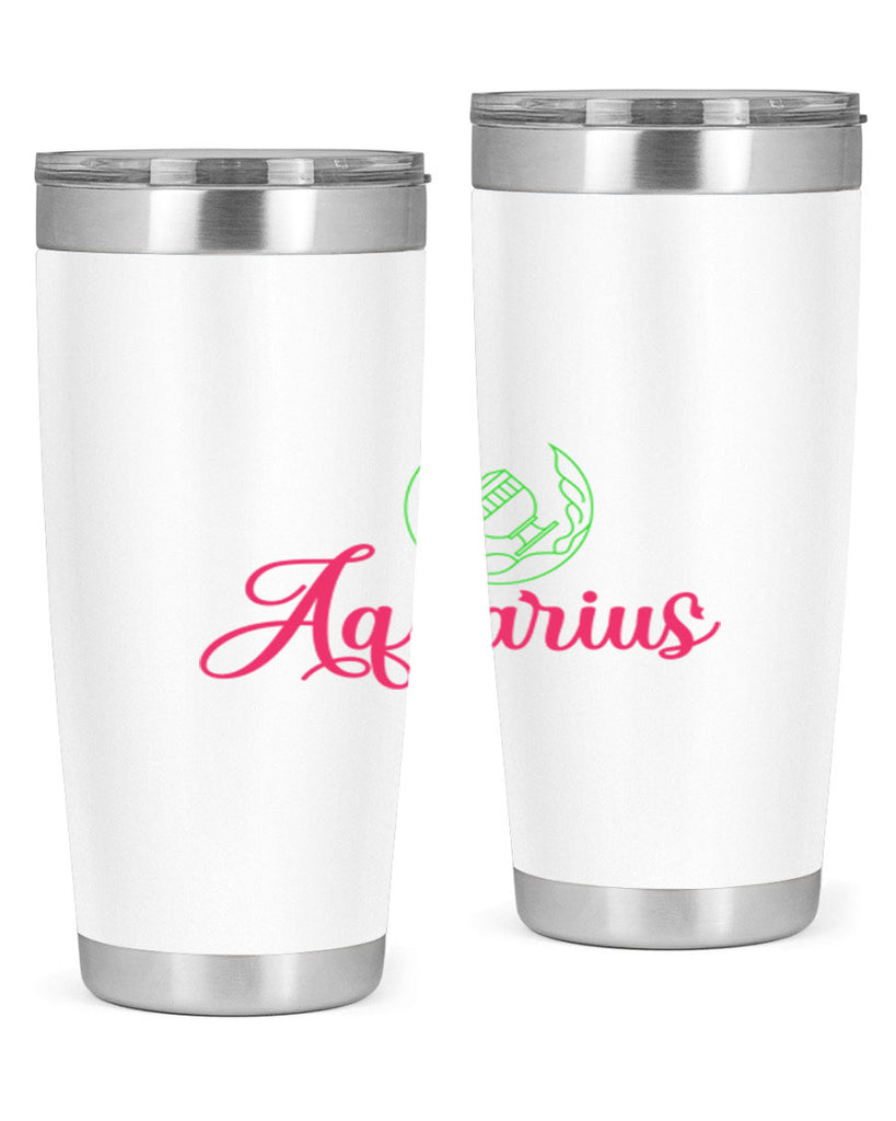 Aquarius 70#- zodiac- Tumbler