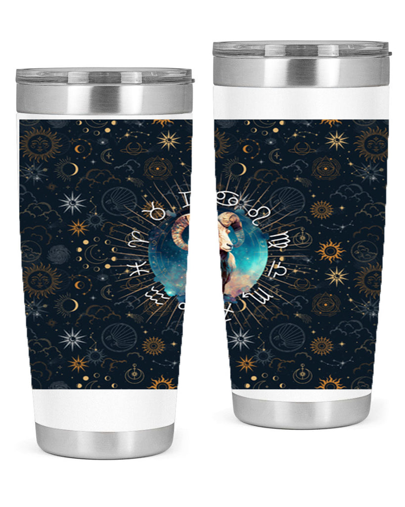 Aries Straigth 95#- zodiac- Tumbler