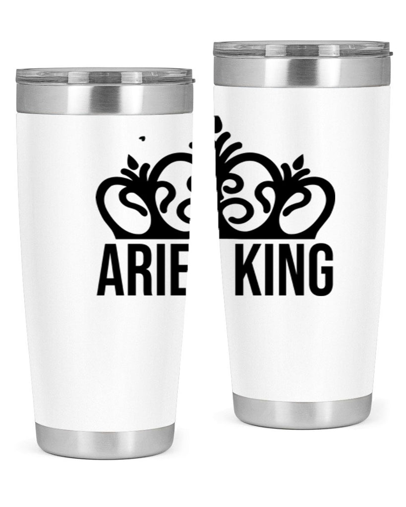 Aries king 107#- zodiac- Tumbler