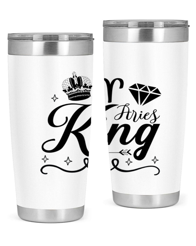 Aries king 111#- zodiac- Tumbler