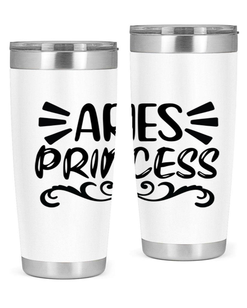 Aries princess 117#- zodiac- Tumbler