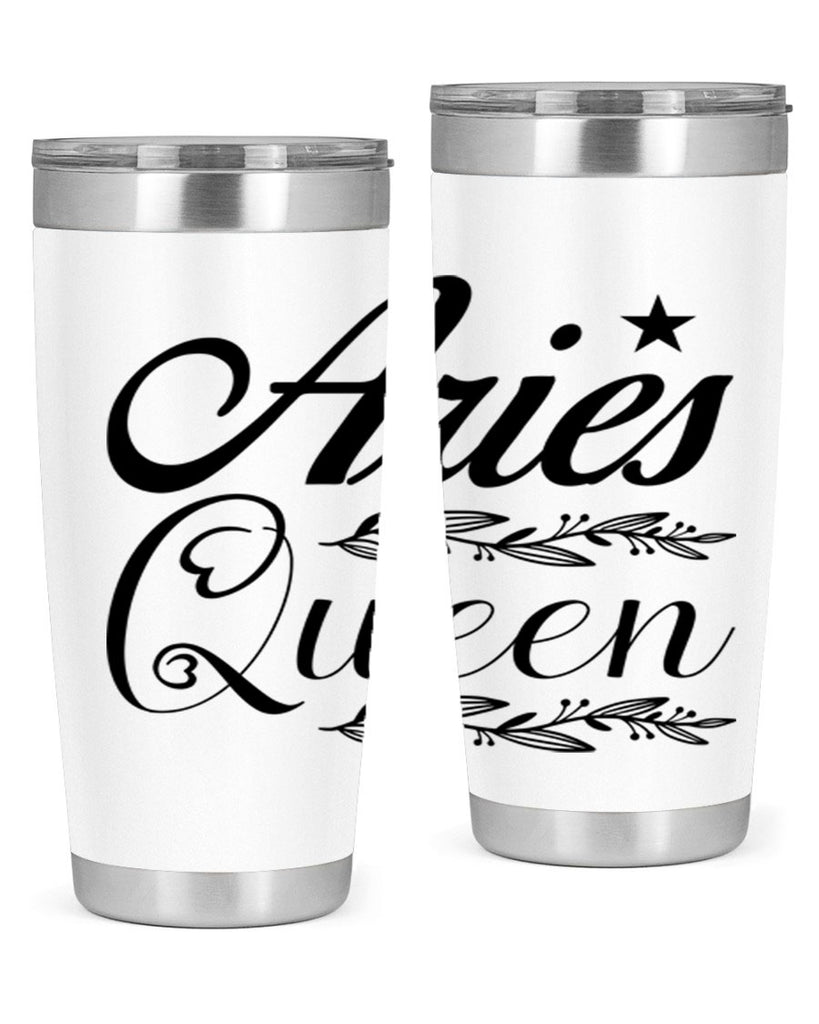 Aries queen 119#- zodiac- Tumbler