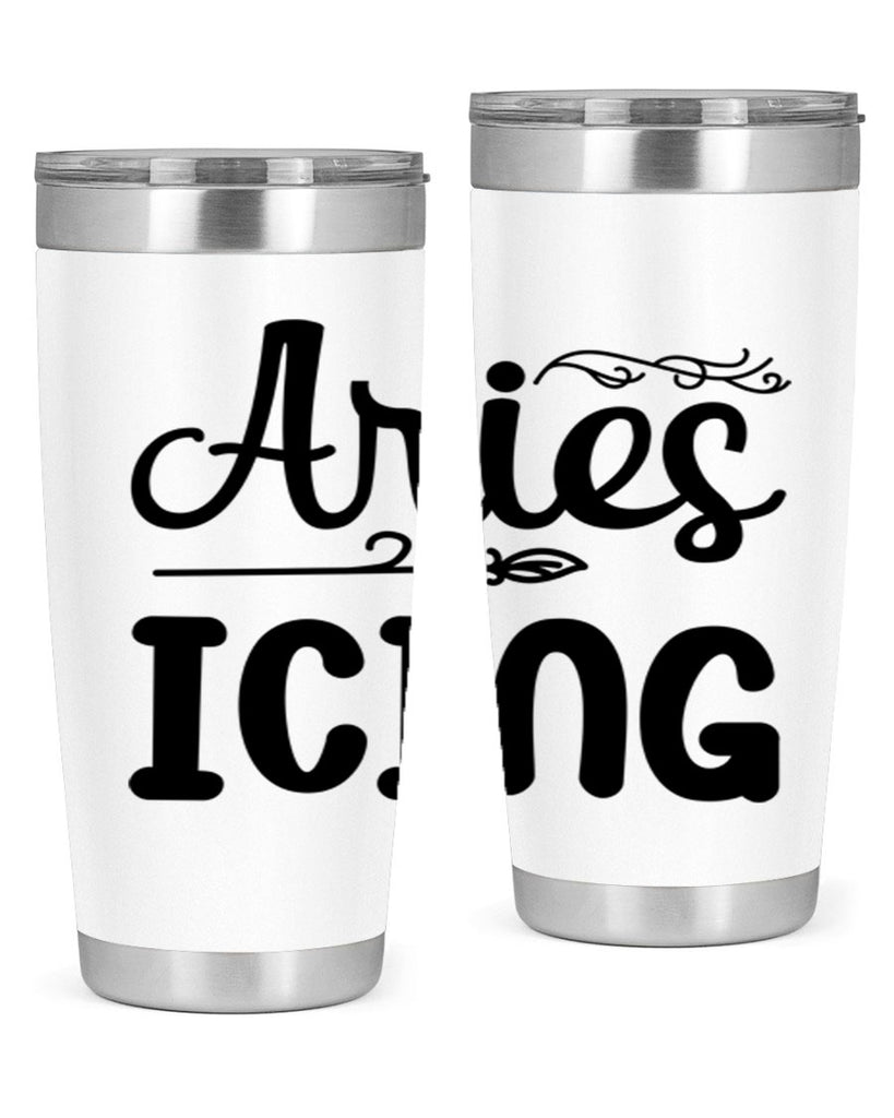 Ariesicing 106#- zodiac- Tumbler