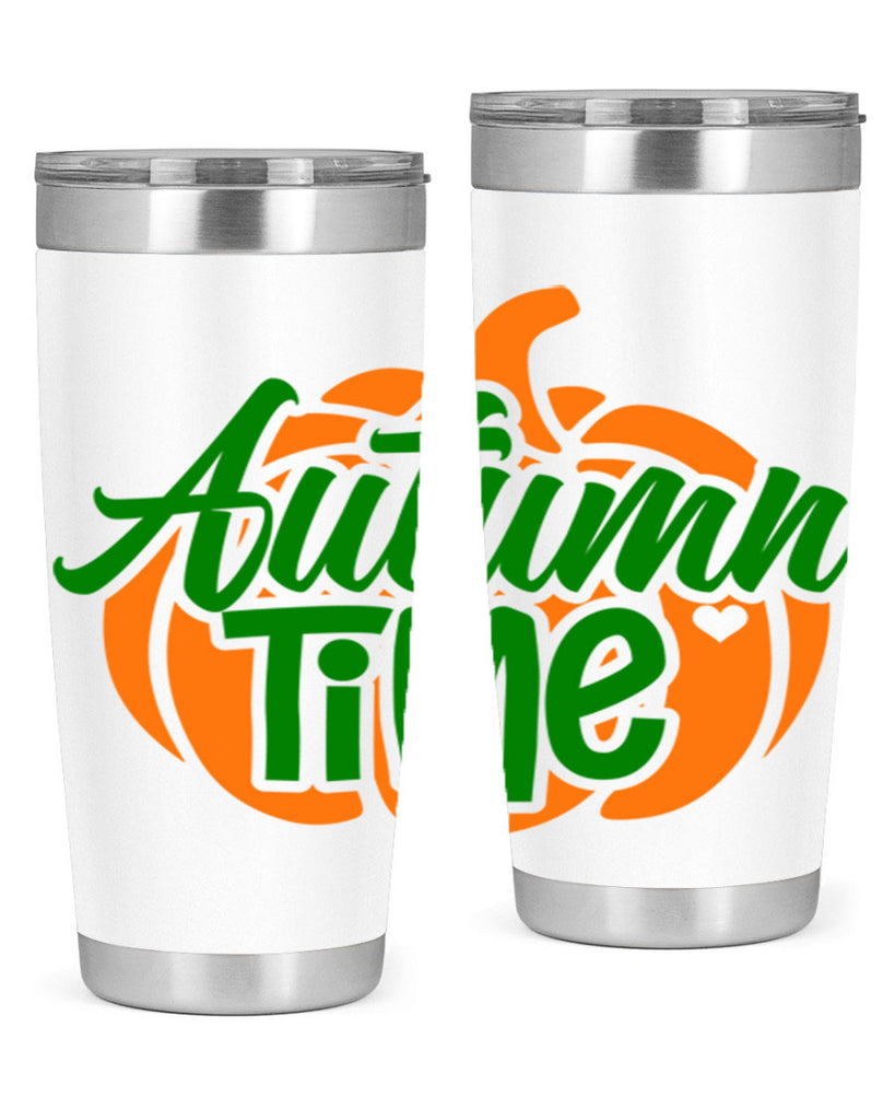 Autumn Time 34#- fall- Tumbler