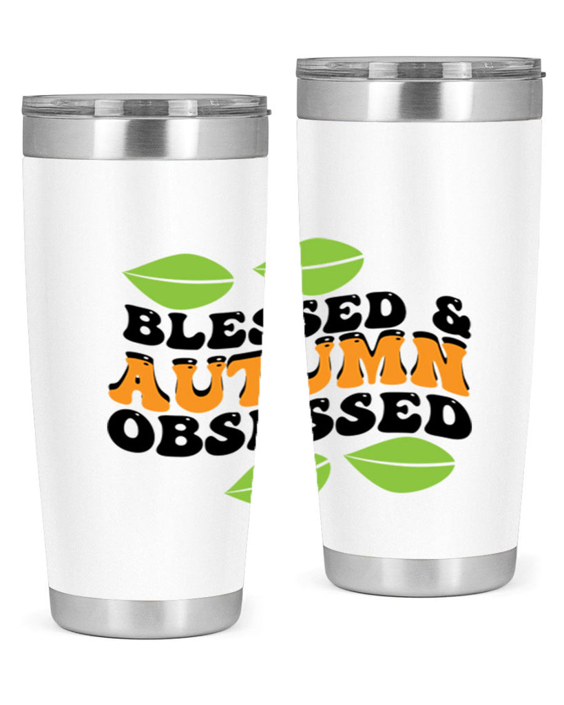 Blessed Autumn Obsessed 48#- fall- Tumbler
