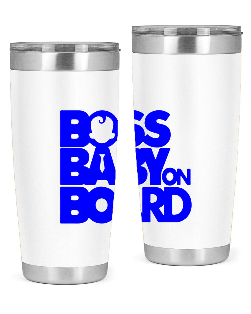 Boss Baby On Board 2#- black words phrases- Cotton Tank