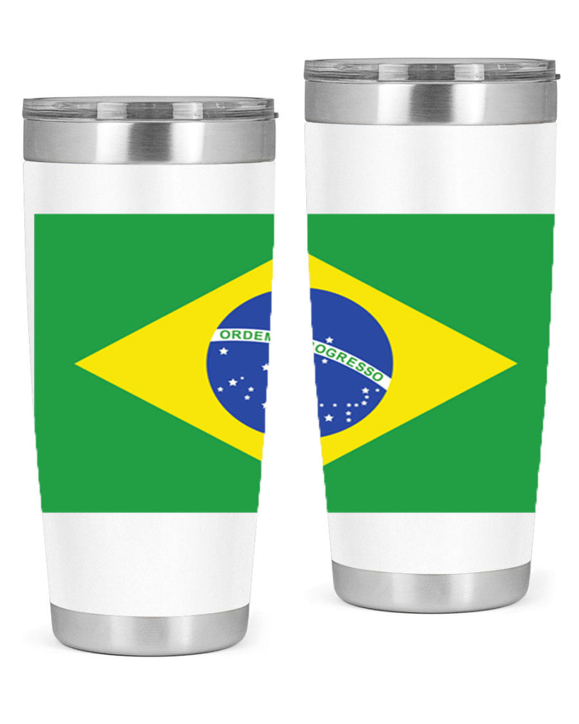 Brazil 174#- world flags- Tumbler