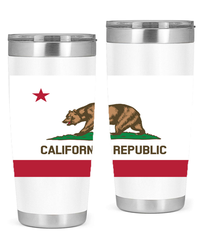 California 47#- Us Flags- Tumbler