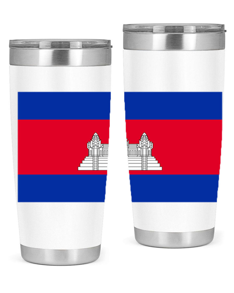 Cambodia 168#- world flags- Tumbler