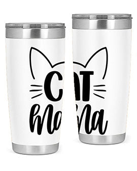 Cat Mama Style 84#- cat- Tumbler