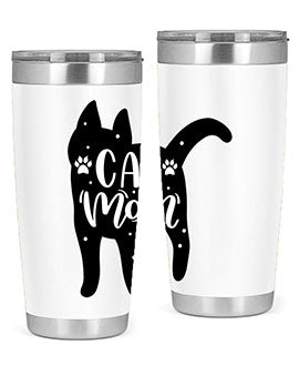 Cat Mom Style 86#- cat- Tumbler
