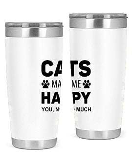 Cats Make Me Style 40#- cat- Tumbler