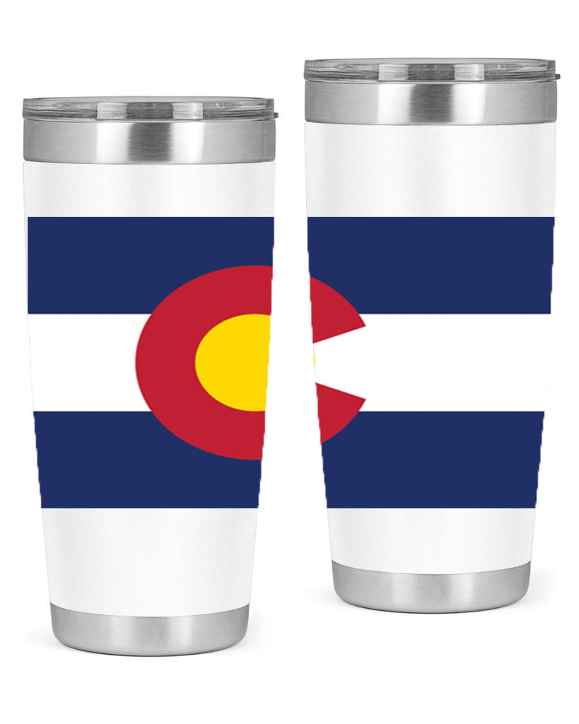 Colorado 46#- Us Flags- Tumbler