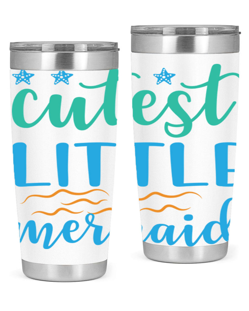 Cutest Little Mermaid Design 97#- mermaid- Tumbler