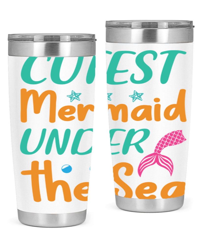 Cutest Mermaid Under the Sea 107#- mermaid- Tumbler