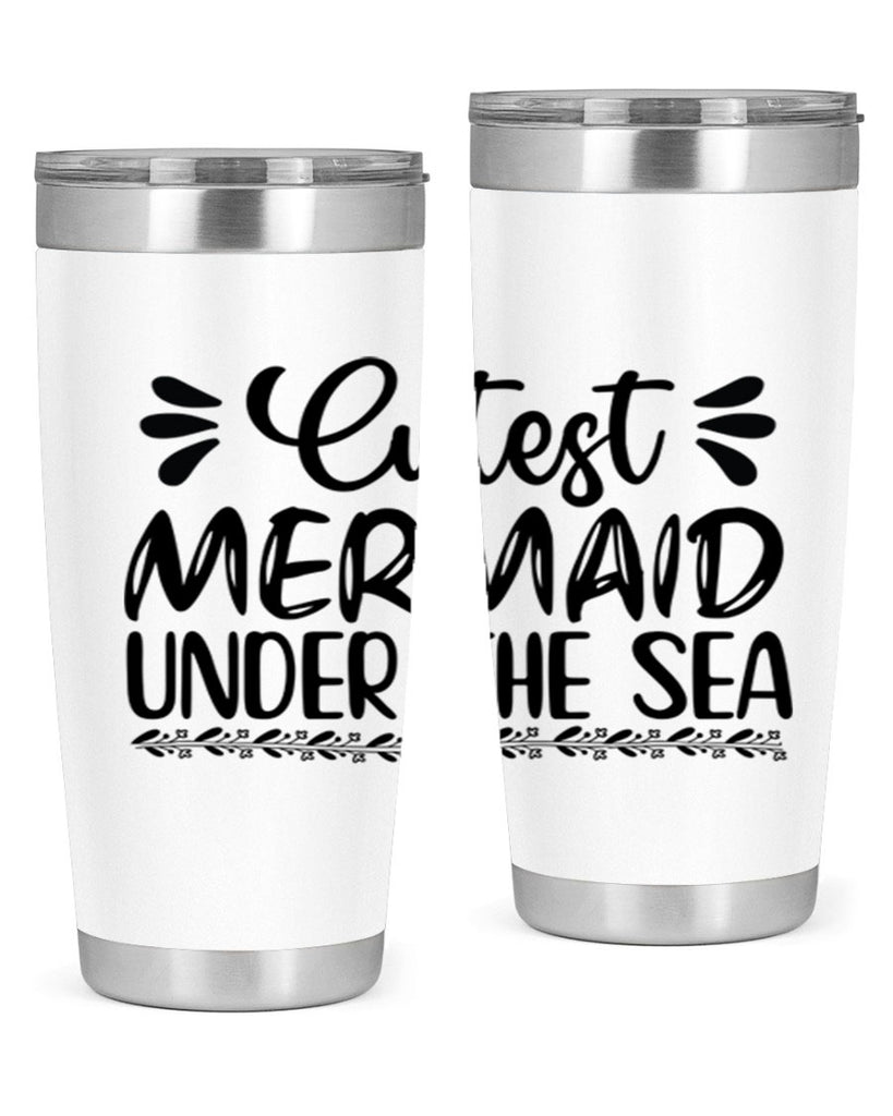 Cutest mermaid under the sea 105#- mermaid- Tumbler