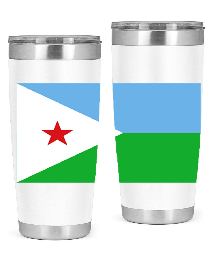 Djibouti 150#- world flags- Tumbler