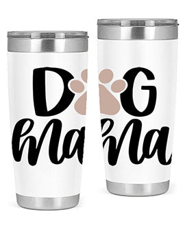 Dog Mama Style 28#- dog- Tumbler