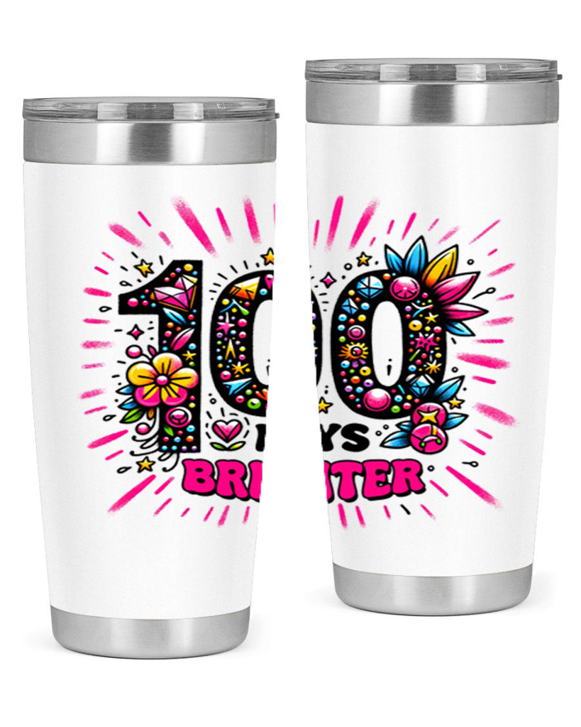 Easy 100 Days of School 50#- 100 days of school- Tumbler