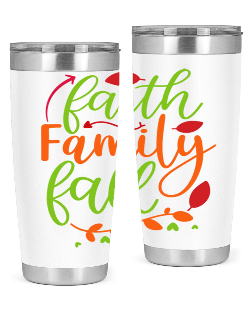 Faith Family Fall 82#- fall- Tumbler