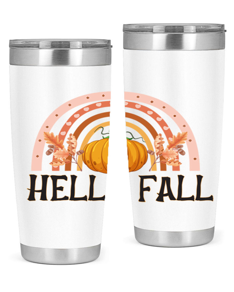 Fall Boho Rainbow 91#- fall- Tumbler