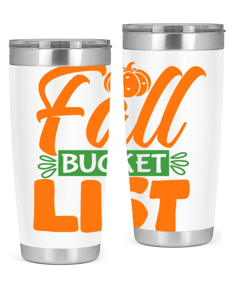 Fall Bucket List 93#- fall- Tumbler