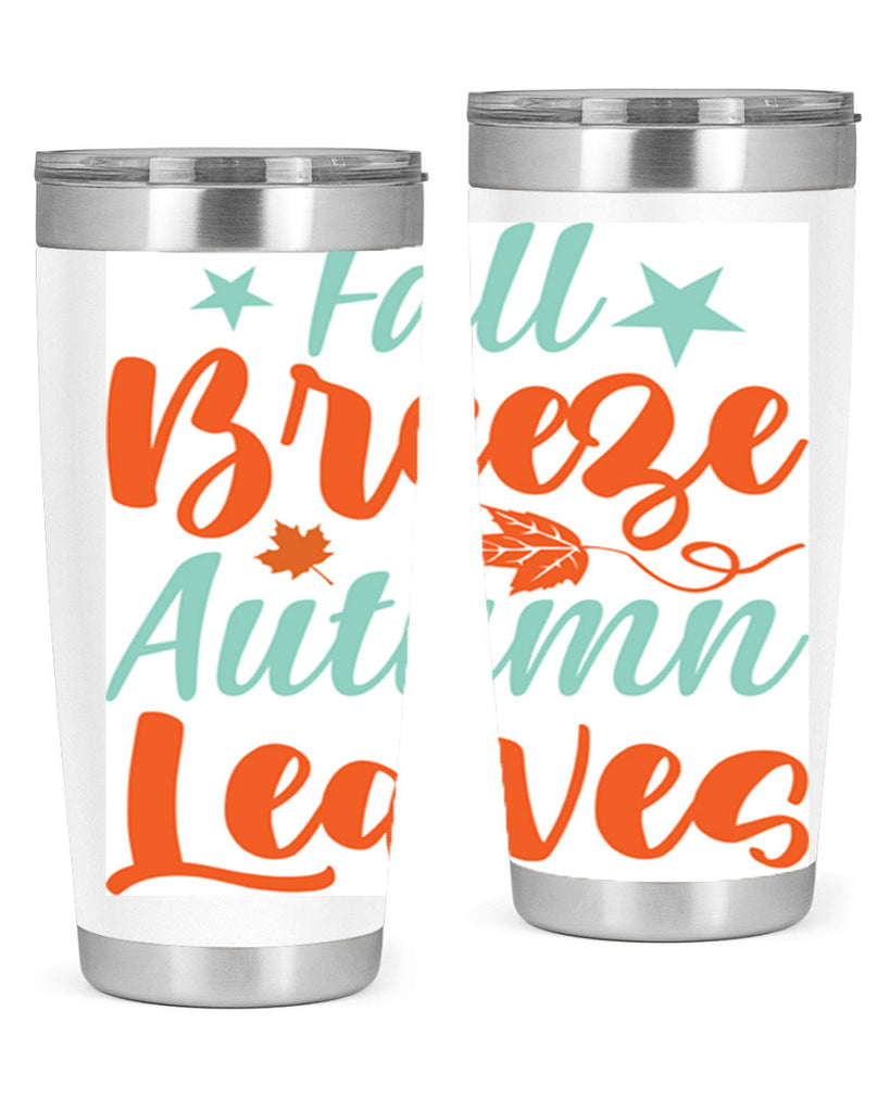 FallBreezeAutumnLeaves 147#- fall- Tumbler