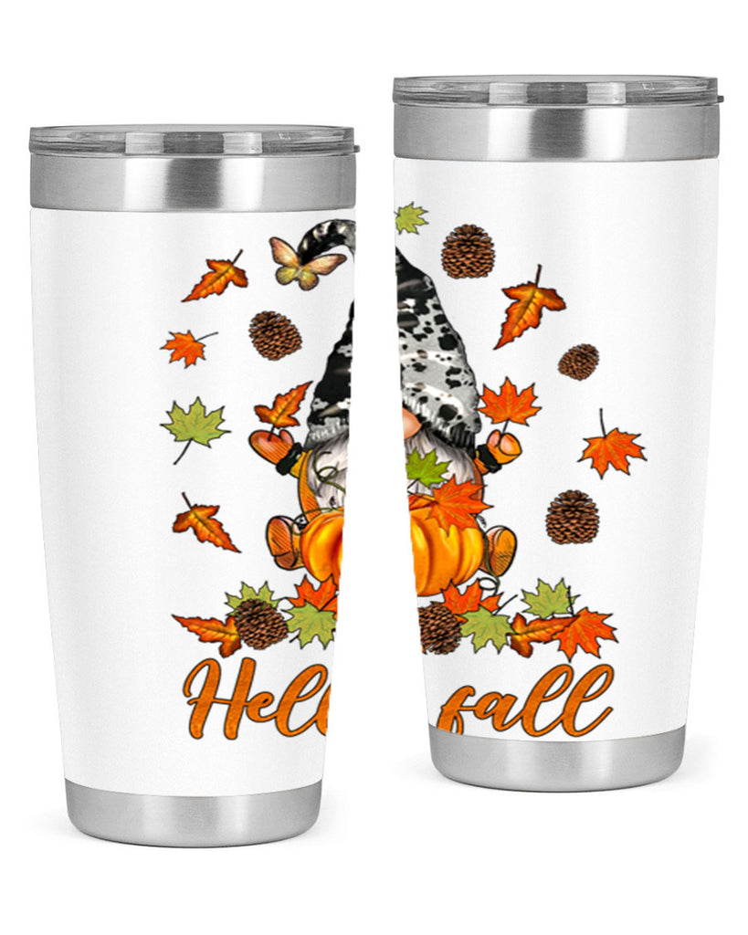 FallGnomeHelloAutumn 150#- fall- Tumbler