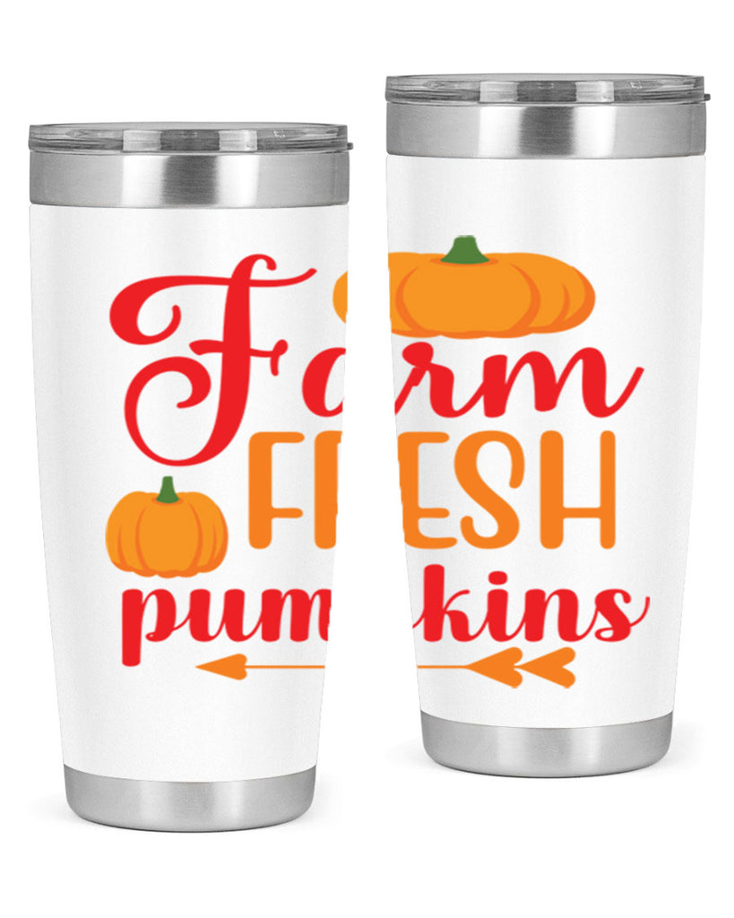 FarmFreshPumpkins 177#- fall- Tumbler