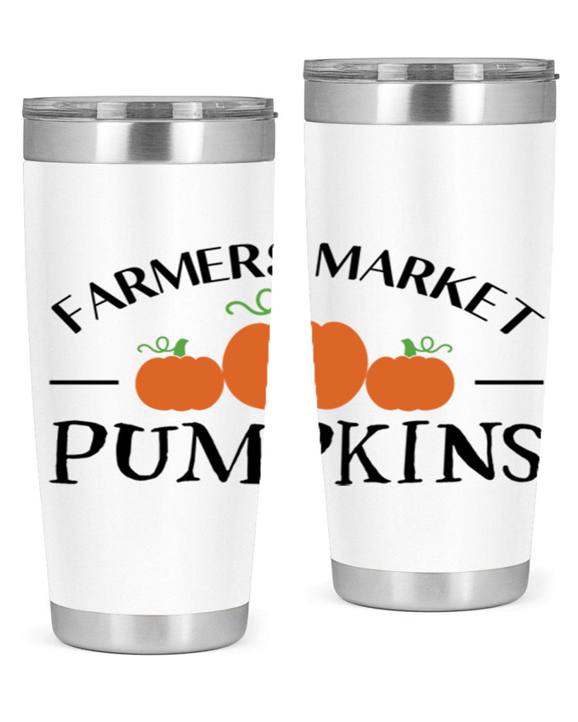 Farmers Market Pumpkins 178#- fall- Tumbler