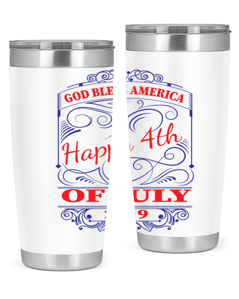 GOD BLESS AMERICA Happy thOF JULY Style 94#- Fourt Of July- Tumbler