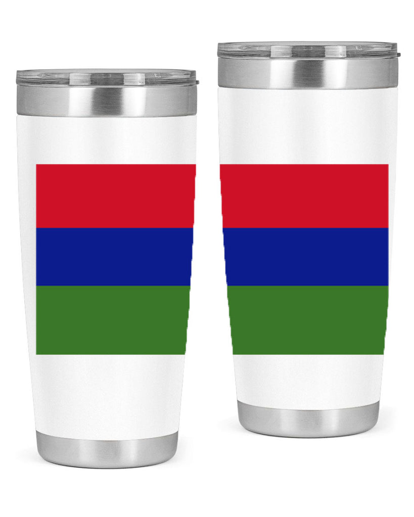 Gambia 135#- world flags- Tumbler