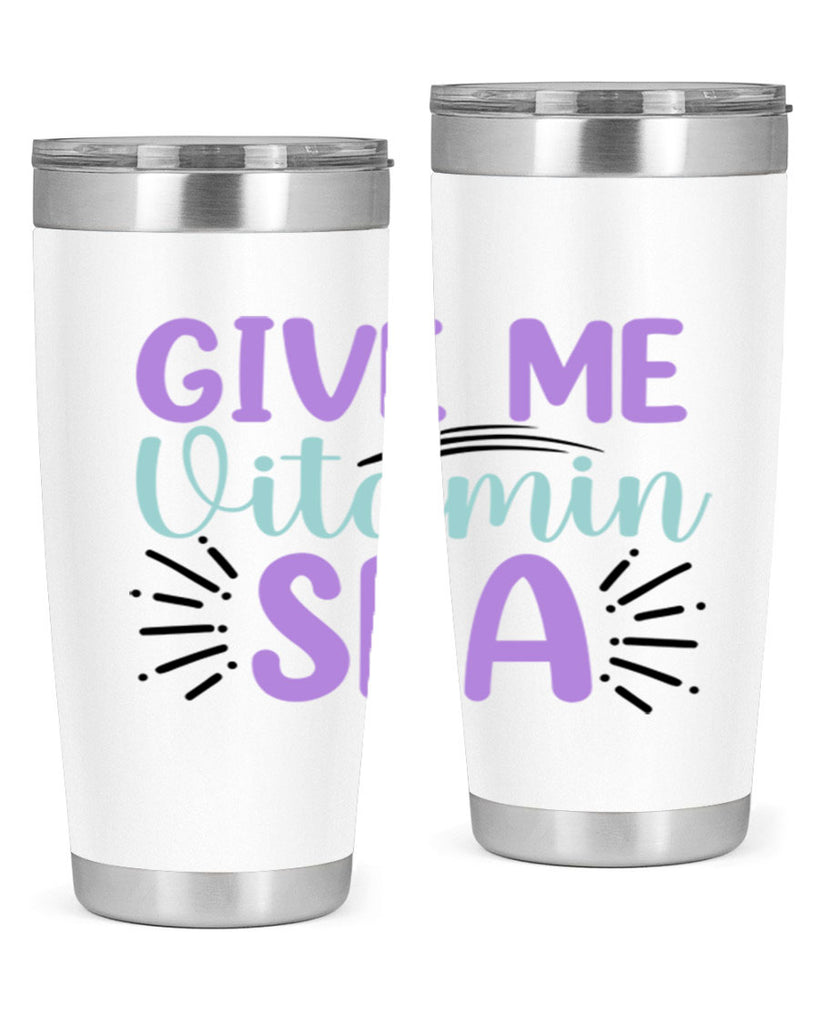 Give Me Vitamin Sea 189#- mermaid- Tumbler