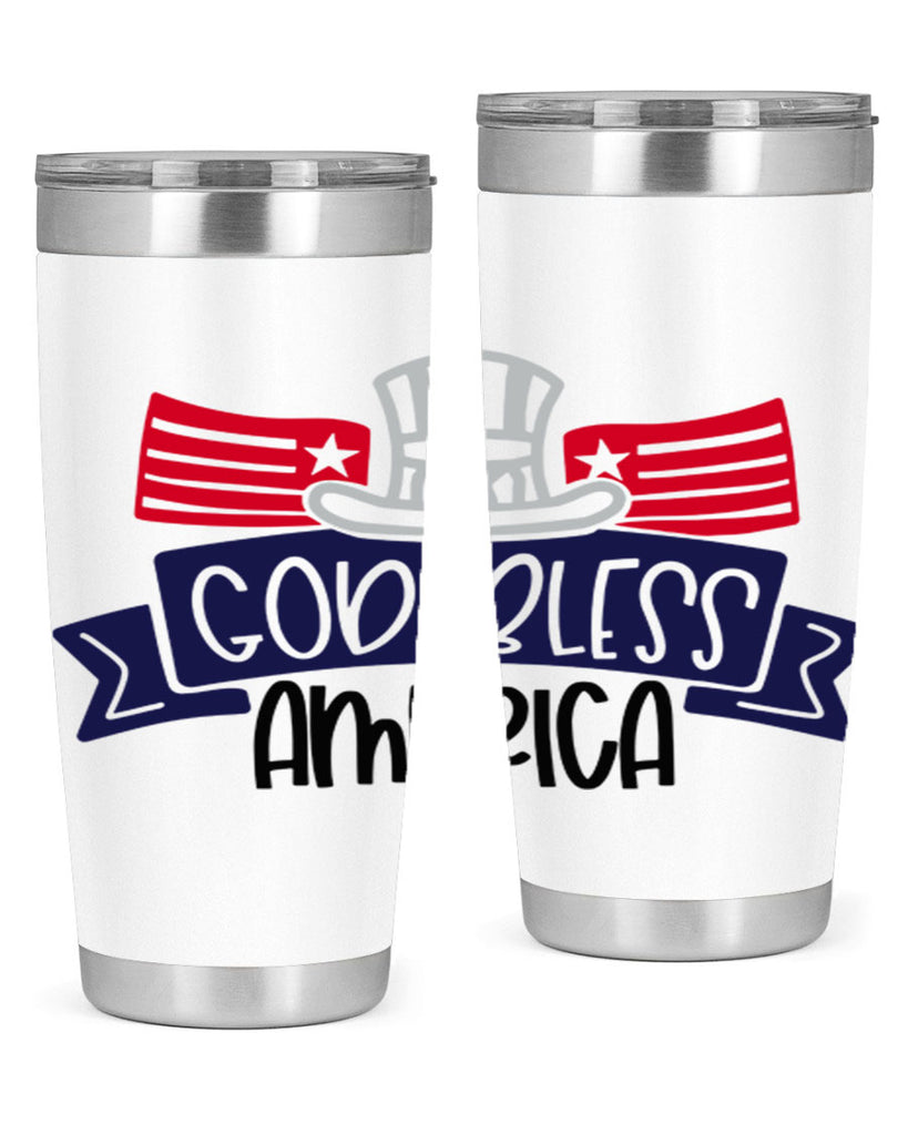 God Bless America Style 151#- Fourt Of July- Tumbler