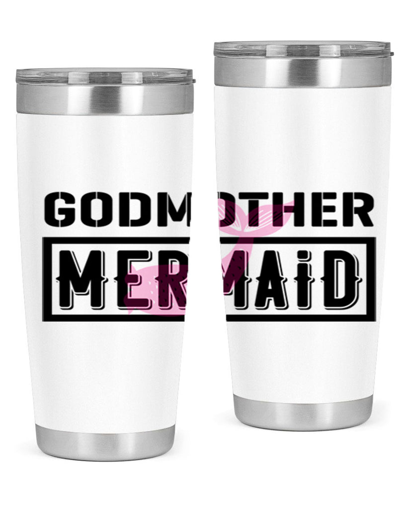 Godmother mermaid 196#- mermaid- Tumbler