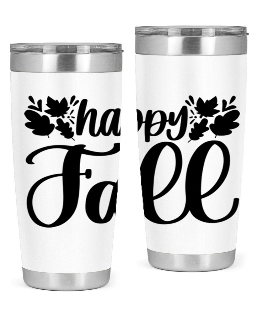 Happy Fall 489#- fall- Tumbler