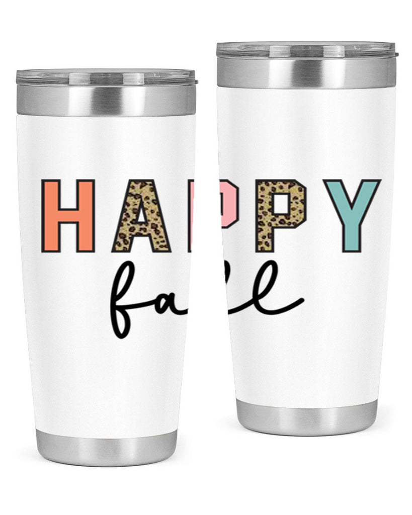 Happy fall 221#- fall- Tumbler