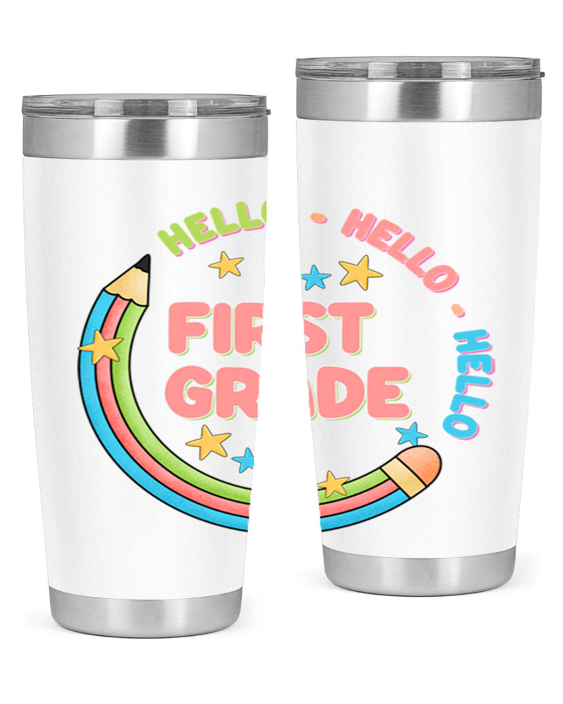 Hello 1st Grade Pencil 15#- 1st grade- Tumbler