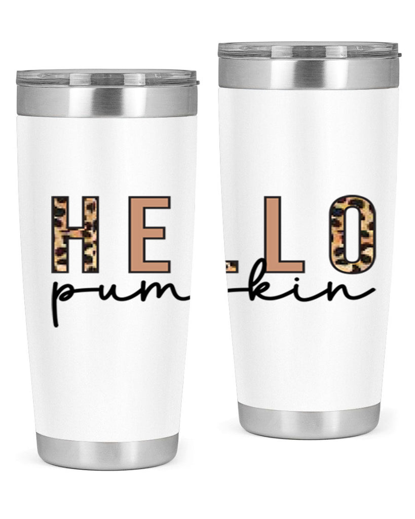 Hello Pumpkin Fall 291#- fall- Tumbler