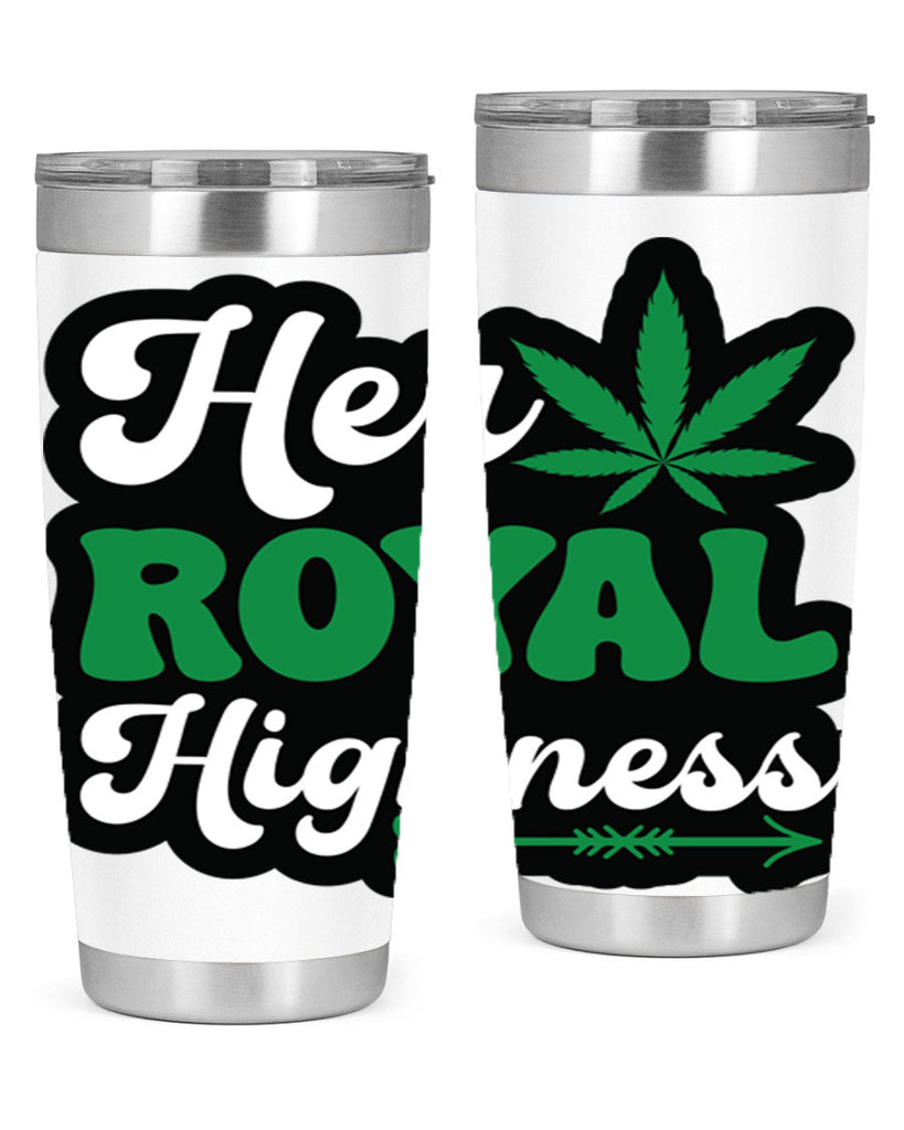 Her royal highness 107#- marijuana- Tumbler