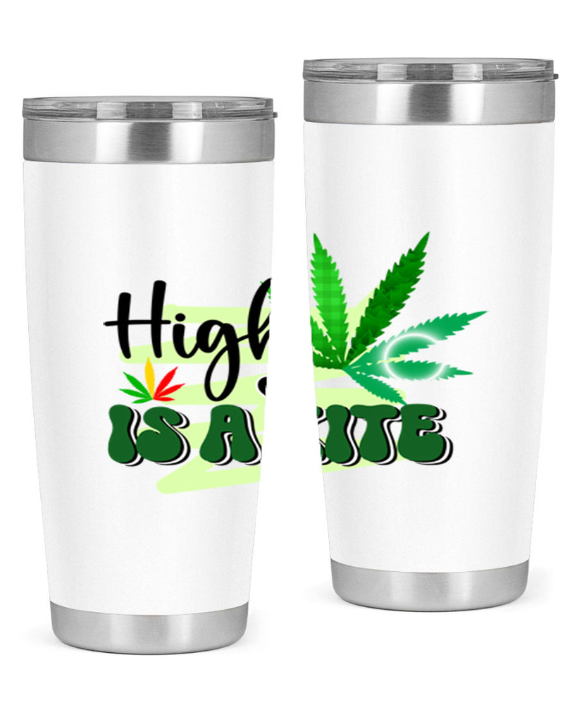 High is a Kite 116#- marijuana- Tumbler