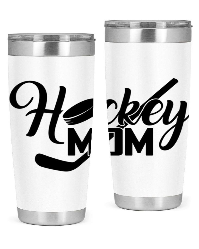 Hockey mom 1186#- hockey- Tumbler