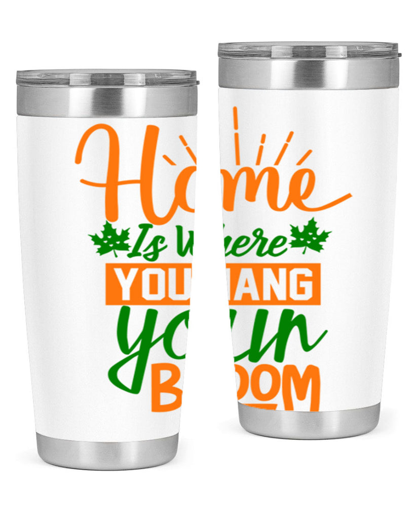 Home is Where You Hang Your Broom 314#- fall- Tumbler