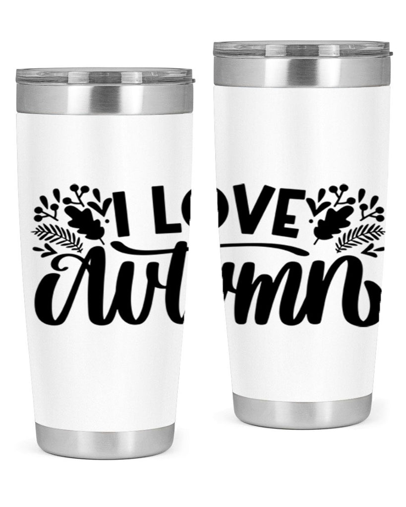 I Love Autumn 497#- fall- Tumbler