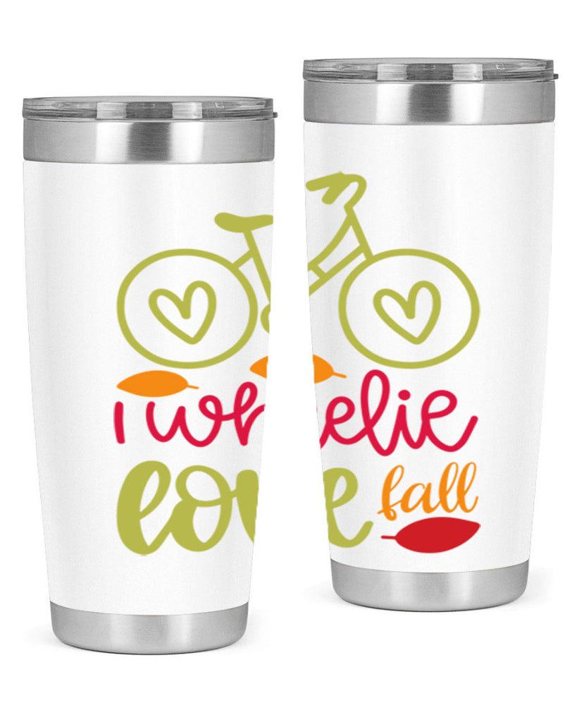I Wheelie Love Fall 342#- fall- Tumbler