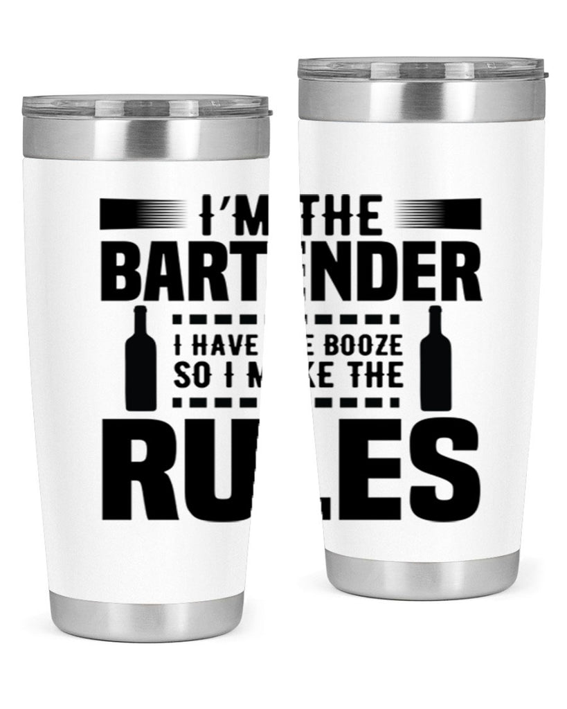 I am the Bartender Style 2#- bartender- tumbler